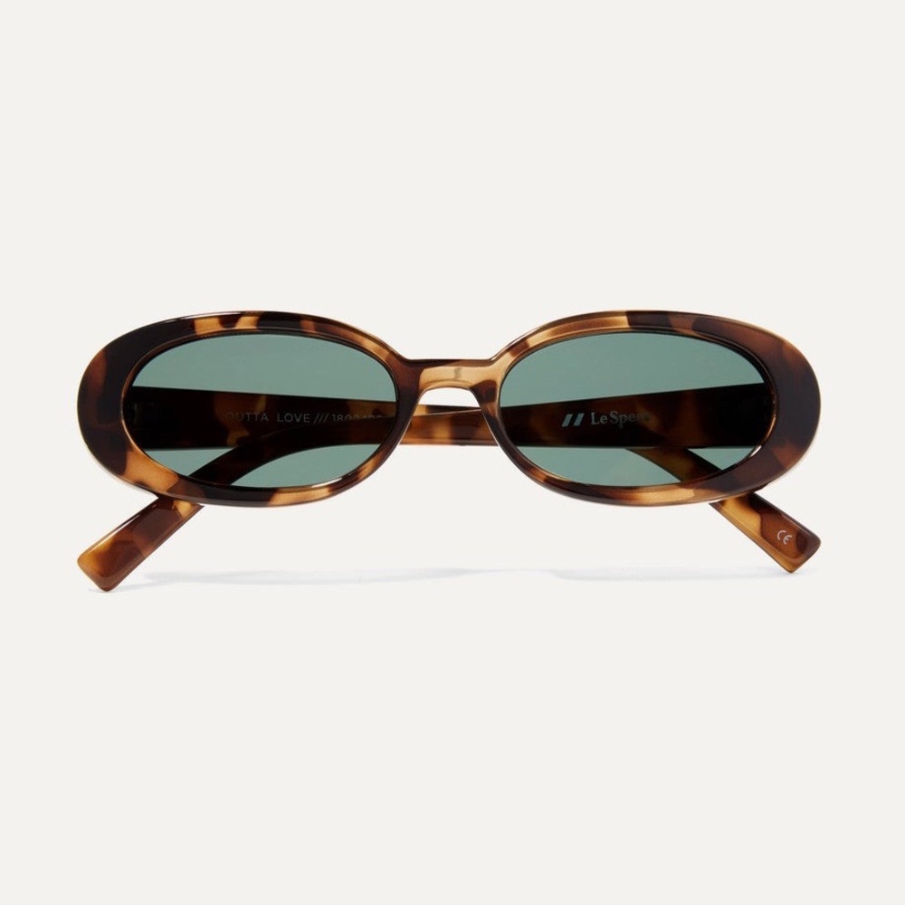 Le Specs Outta Love oval sunglasses- 90s chic!